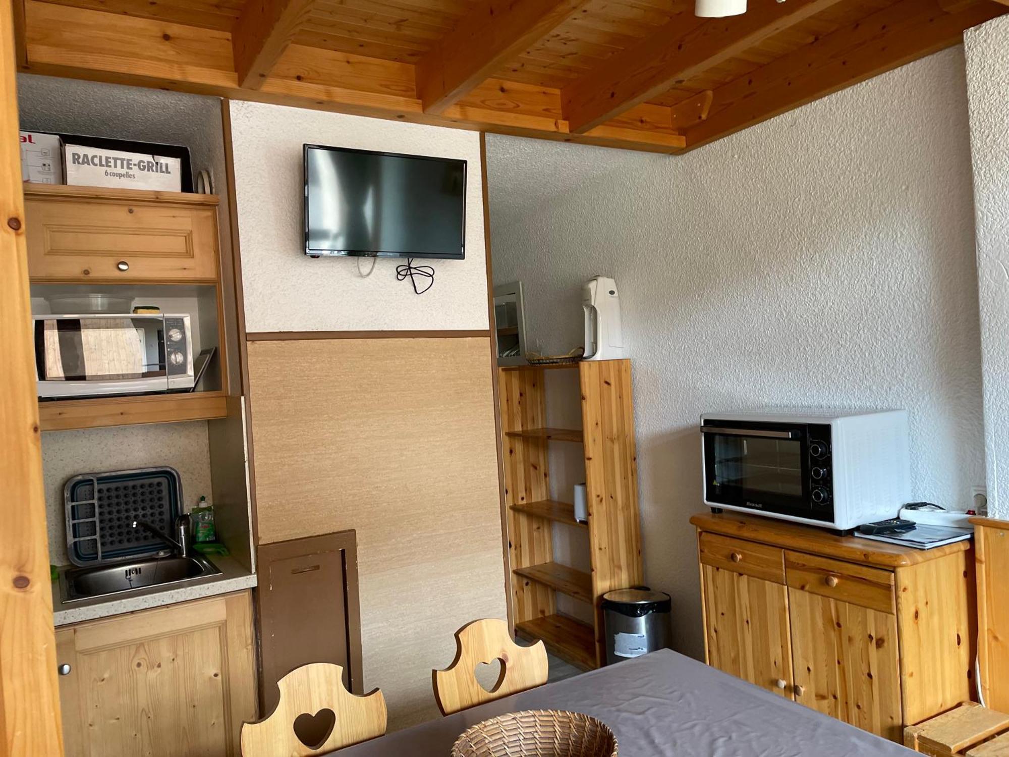 Appartement Pour 6 Personnes Au Pied Des Pistes Au Calme Aux Menuires Les Asters Saint-Martin-de-Belleville Dış mekan fotoğraf